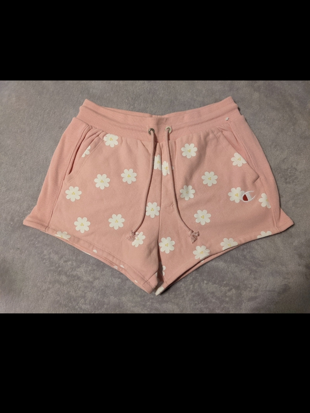 Champion Pink Daisy Shorts - Picture 3 of 5